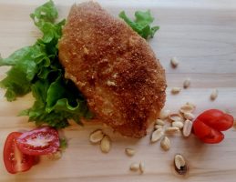 poulet jaune des landes pané cacahuetes maison lavigne